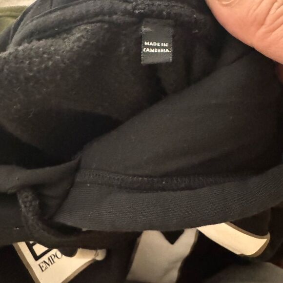 Emporio Armani Black and White Kids Hoodie - Picture 7 of 9